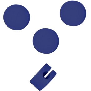 Pedestal Cable Dots, Ultra Marine